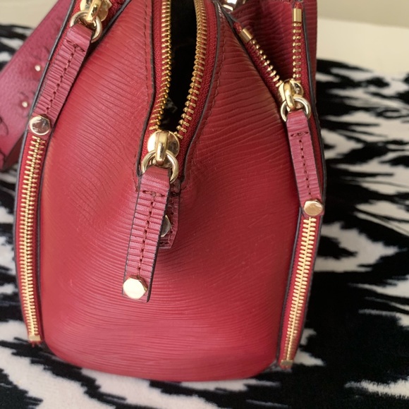 Rebecca Minkoff wine red satchel. - Picture 5 of 8